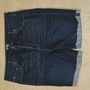 Terra & Sky Womens  Jean Shorts